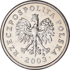 [#388104] Münze, Polen, 20 Groszy, 2003, Warsaw, VZ+, Kupfer-Nickel, KM:280