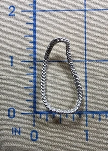 AEW Unrivaled Male Necklace Chain Jewelry Fodder 7" 1/10 Scale Max Caster #129 - Picture 1 of 6