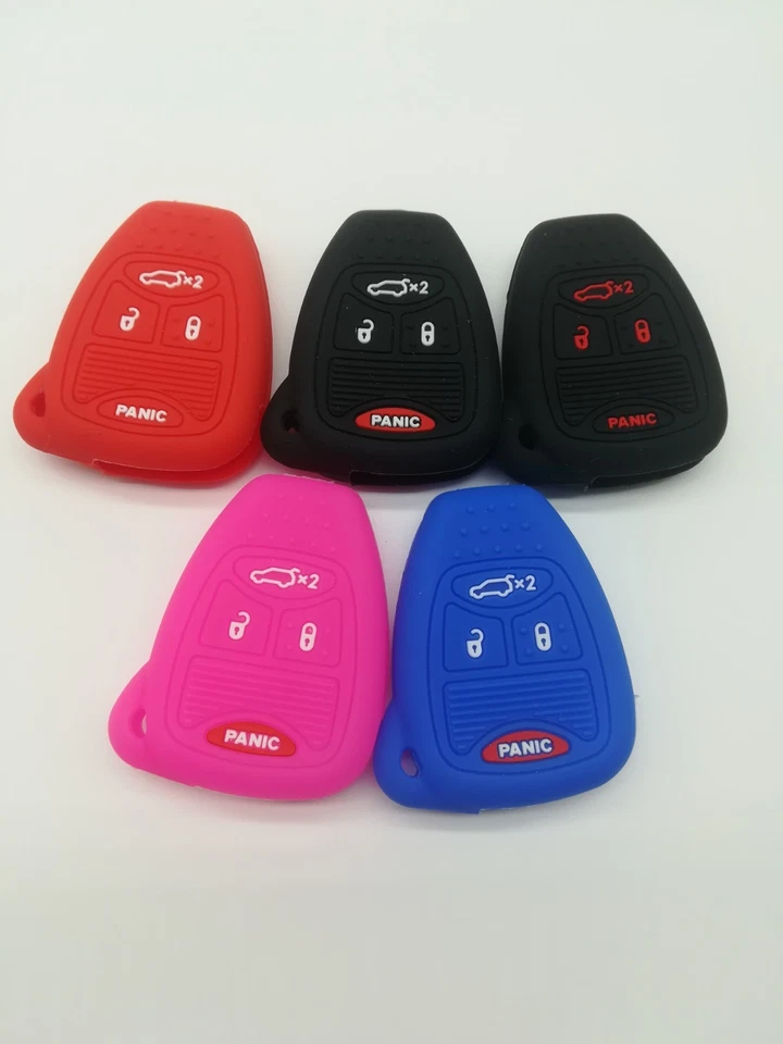 5*Cubierta de llave para Jeep Liberty Grand Cherokee Dodge Avenger Durango Chrysler 200 Foto 1 de 4