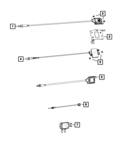 Genuine Mopar Nitrous Oxide Sensor 68307226AC - Picture 1 of 5