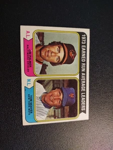 Topps #206 Era Leaders 1974 en muy buen estado-en muy buen estado *C87 - Imagen 1 de 10
