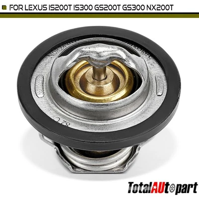 Termostato de refrigerante de motor para Lexus IS200t IS300 NX200t NX300 GS200t GS300 82°C Foto 1 de 4
