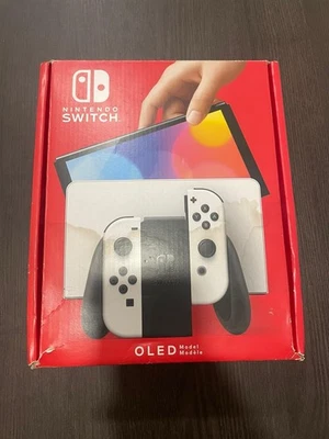 Nintendo Switch Modello OLED HEG-001 Console Portatile - 64GB - Bianco - Imagen 1 de 4