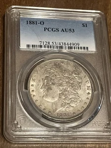 1881 O Morgan Silver Dollar PCGS AU53 ๐ฅ๐ฅ๐ฅ - Picture 1 of 7