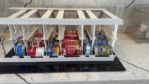 Regal Reliance Cansolidator Pantry Plus Dosenregal hält 60 Dosen verstellbar FIFO - Bild 1 von 8