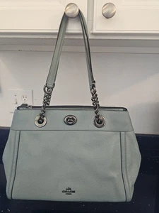 Coach Carry All Turn Lock Edie 87239 - Picture 1 of 12