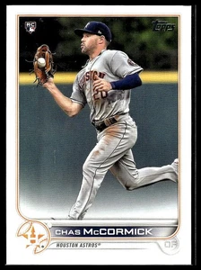 Chas McCormick *TARJETA DE NOVATO* (RC) 2022 Topps #135 - Imagen 1 de 2