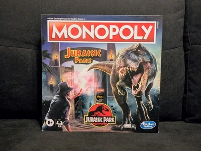 Hasbro Monopoly: Jurassic Park Edition Board Game - NEW UNOPENED 2021 - Image 1 of 4