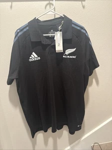 Adidas Aeroready All Blacks Rugby Jersey Size XL Brand New With Tags. - Picture 1 of 10