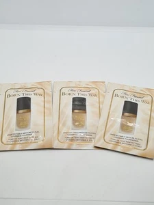 Too Faced Born This Way Full Coverage Foundation 3x Sample pack Shde Light Beige - Picture 1 of 2
