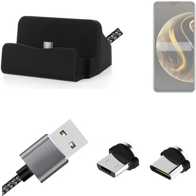 Docking Station per Huawei nova Y72S + connettore USB tipo C e Micro-USB - Immagine 1 di 4