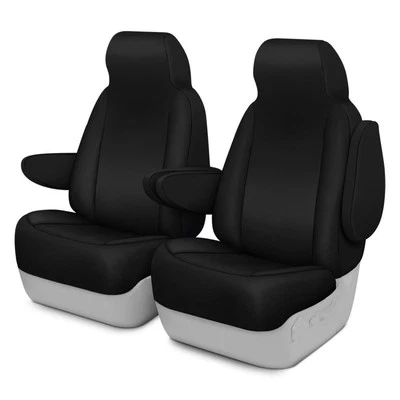 For Volvo XC60 18-21 Ultra Guard Ballistic 1st Row Black Custom Seat Covers - Image 1 of 4