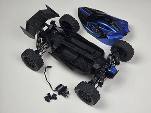 Arrma Typhon Grom 223 BLX Roller Slider Chassis Heavily Upgraded 1/14 Scale RC - Picture 1 of 24