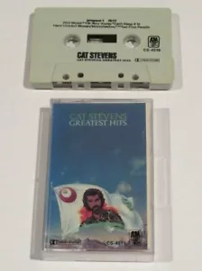 ROCK CAT STEVENS GREATEST HITS CASSETTE TAPE LIGHTLY USED 1975 EXCELLENT - Picture 1 of 2