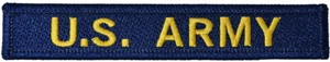 US ARMY Nametape United States of America U.S. Touch Fastener Hook Loop Patch BL - Bild 1 von 1