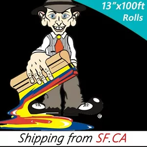 2 rolls,13”x100ft,Waterproof Fast-Dry Inkjet Transparent Screen Printing Film - Picture 1 of 9