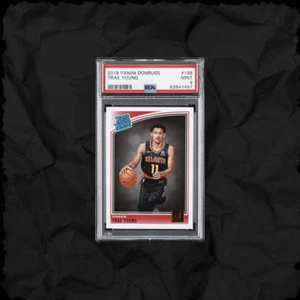 2018 Panini Donruss #198 Trae Young Rookie RC PSA 9 - Bild 1 von 2