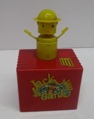 Works 1950's Plastic JACK IN THE BANK Coin Band JACK IN THE BOX Action CM1114 - Image 1 of 4