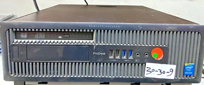 HP ProDesk 600 G1 SFF - Pentium G3250 3.20GHz - 8GB RAM - 256GB SSD (OFFERS OK) - Image 1 of 3