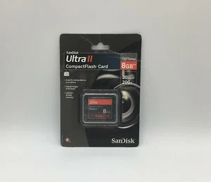 SanDisk Ultra CompactFlash 8 GB Memory Card 30MB/s (SDCFH-008G-AC11) - Picture 1 of 2