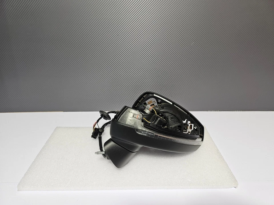 Audi A3 S3 Quattro OEM Left Mirror Assembly 2015 2016 2017 2018 2019 2020 - Изображение 1 из 4