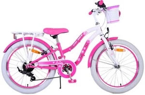 20" 20 ZOLL Kinder Mädchen Fahrrad Kinderfahrrad Rad Mädchenfahrrad 7 Gang Bike  - Bild 1 von 11