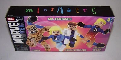 Marvel Universe Fantastic Four Minimates 4 Pack Diamond Select 2005 - Image 1 of 4