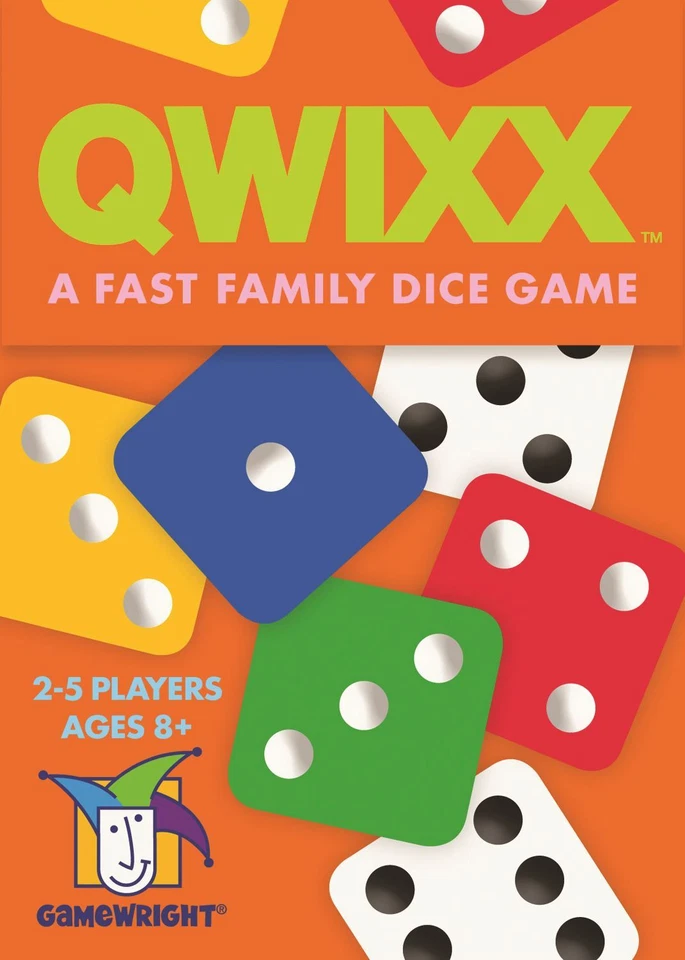 Qwixx A Fast Family Dice Game by Gamewright Select Winner  - Image 1 of 1
