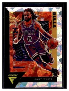 2020-21 Panini Flux Silver Cracked Ice Prizm #26 Coby White Fanatics - Picture 1 of 2