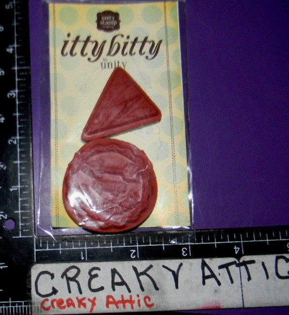 ENCIRCLED THANK YOU PENNANT 2 CLING RUBBER STAMPS UNITY STAMP COMPANY IB467 - Image 1 of 1