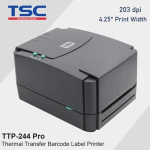 Impresora de escritorio TSC TTP-244 Pro transferencia térmica 203 ppp ancho de impresión 4 pulgadas - Imagen 1 de 12