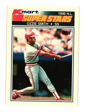 1990 Topps Kmart Super Stars #4 Ozzie Smith St. Louis Cardinals