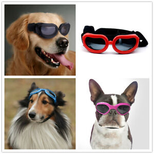 Dog Goggles Sunglasses Assorted Colors UV eye protection Size XS S M Eye Wear