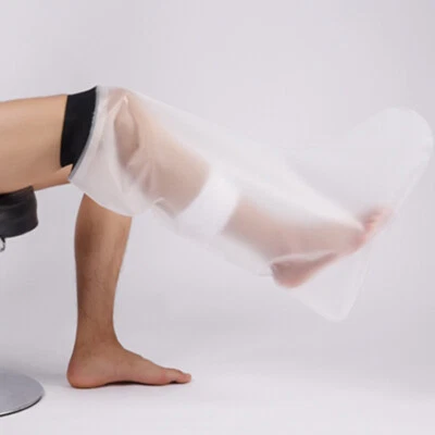 Leg Cast Protector Shower Waterproof Shower Boot Cover Cast Ankle Wound - Image 1 of 4