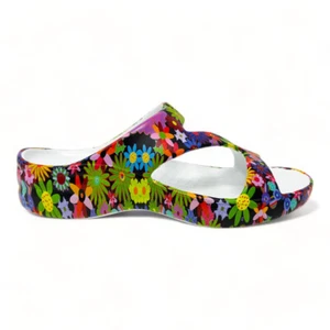 Damen-Sandalen Pfotenmuster Z – Blumenkind DAWGS - Bild 1 von 6