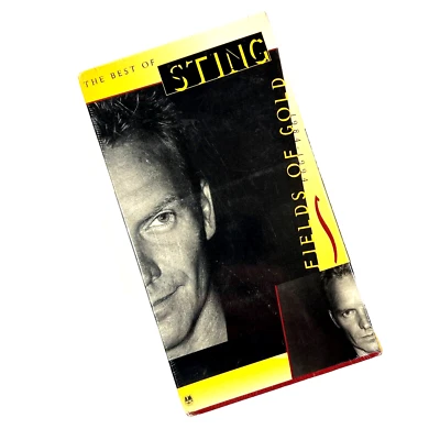 NEW SEALED The Best of STING Fields of Gold: The Videos 1984-1994 VHS - Image 1 of 4