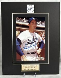 Sandy Koufax Signed Photo Star Authentic COA HOF Los Angeles Dodgers Autograph