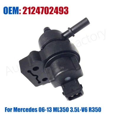 Válvula de purga vasilha de vapor para Mercedes Benz 06-13 ML350 3.5L-V6 R350 ML63 AMG - Imagem 1 de 4