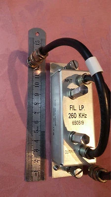 Universal Lusitania Low pass filter SM-C-650519 module assembly 260 kHz BNC - Image 1 of 3