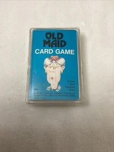 Vintage Old Maid Card Game Whitman #4902 Complete with Instructions & Case USA - Picture 1 of 7
