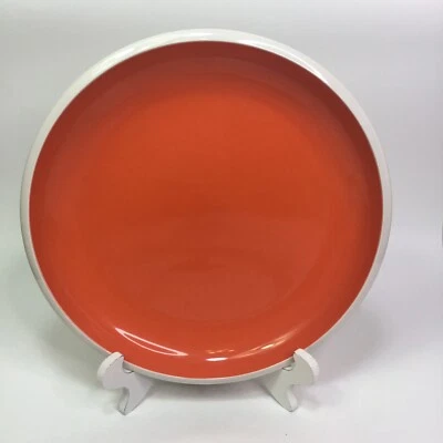 Rachael Ray Rise Orange Dinner Plate 11” Heavy Discontinued L008 - Image 1 of 3