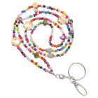 Sea Shell Beads Necklace Lanyard with Clip
