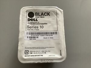 Dell Black Series 10 HIGH YIELD Ink Cartridge GM720 Genuine Original NEW .