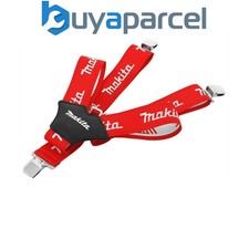 Makita P-72176 Red Clip on Braces Cushioned Pad - Painter Plumber Decorator