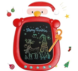 8,5 Zoll buntes Weihnachtsmann LCD Schreibtablett radierbar Weihnachtsgeschenke für Kinder - Bild 1 von 7