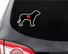 I love Heart Greater Swiss Mountain  Dog Decal Sticker -Car  Window  Laptop
