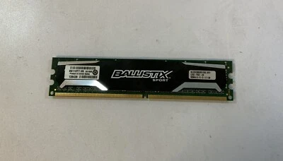 Crucial Ballistix Sport 2GB (1x2GB) PC2-6400 DDR2-800 BLS2G2D80EBS1S00.16FH-Q6D - Photo 1/4