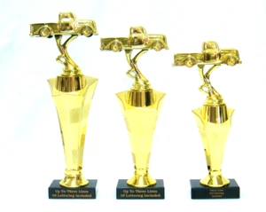 3 TRUCK TROPHIES PICK-UP TRUCK TRUCK SHOW TROPHY PARTS TOP TOPS - Picture 1 of 5
