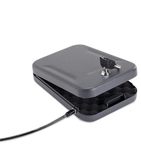 Hornady Portable Lock Box for Guns and Valuables Large, Black, 9.5 x 6.5 x 1.75 - Picture 1 of 7