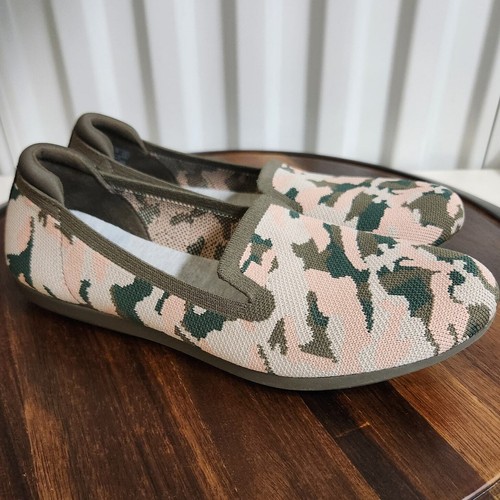 Clarks Cloudsteppers Carly Dream Flats rosa combi rosa composizione da donna taglia 8